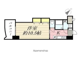 ロイヤル博多駅前【15階】の間取り