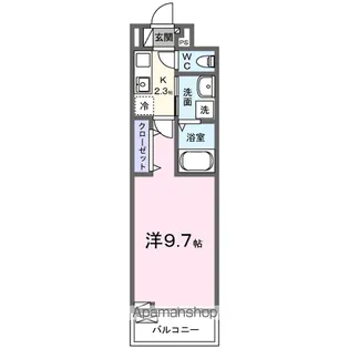 アルティザン【2階】の間取り