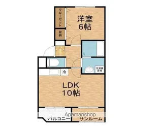 フェインユーミー【203号室】の間取り