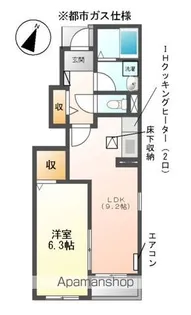 アネックス明【1階】の間取り