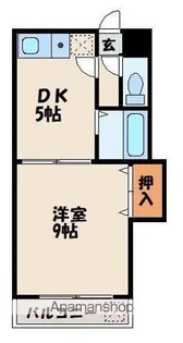 フジコーポラスI【3階】の間取り