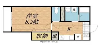 メイプル【205号室】の間取り