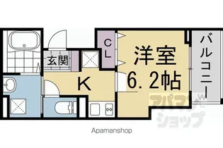 レジデンス 藤ケ森【203号室】の間取り