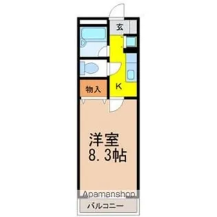 ラ・ロッシェル【2階】の間取り