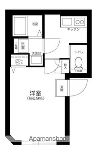 P&A日暮里【3階】の間取り