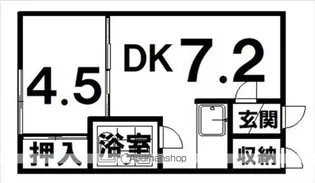 ヤングリーブス【2階】の間取り