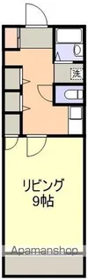 ミュール・二夢【202号室】の間取り
