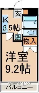 カーサ恵【2階】の間取り