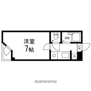 ベルシティ八木山【403号室】の間取り