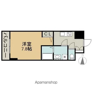 エスリード大須アヴェニュー【14階】の間取り