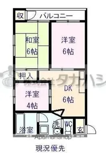 マンションルミエール【3階】の間取り