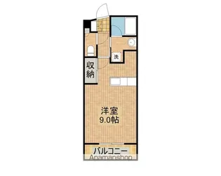 ベアレント【3階】の間取り