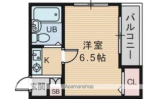 イーエス新大阪【2階】の間取り