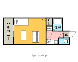 エステートモア舞鶴【4階】の間取り