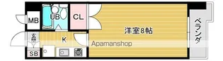 カーサー高村【1階】の間取り