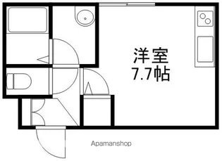 カレッジサイドいくね【2階】の間取り