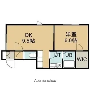 ドミールMK【2階】の間取り