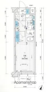 メインステージ横濱黄金町【5階】の間取り