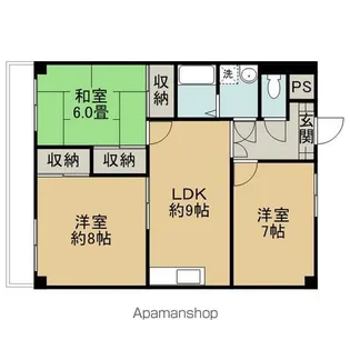 サンヴェール小泉【2階】の間取り