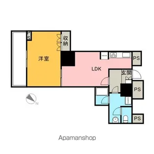 THE TOKYO TOWERS MIDTOWER【29階】の間取り