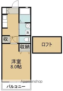 ピュアソシア【2階】の間取り