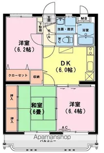 ユーミーいちまるⅠ【2階】の間取り