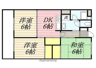 3DKの間取り画像