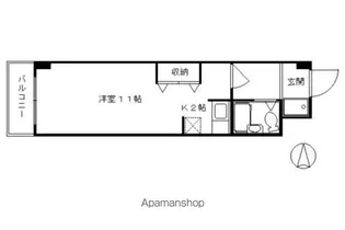 ラピス四条【306号室】の間取り