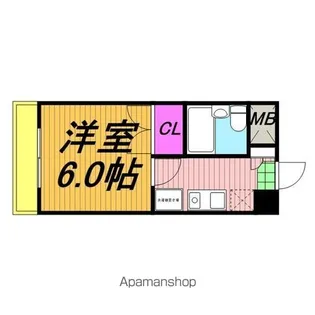 コンフォール小泉【6階】の間取り
