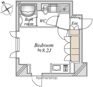 LA DOUCEUR浅草橋【4階】の間取り