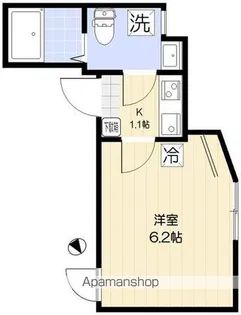 ヴェルデ保谷【2階】の間取り