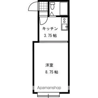 カルチェ・ラタン【102号室】の間取り