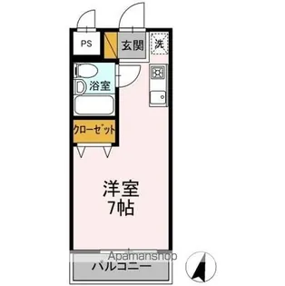 クレストガーデン津田沼【1階】の間取り
