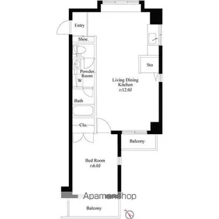 グレイス八千代台【304号室】の間取り
