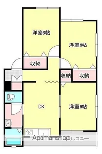 ハイツリバティⅢ【K122号室】の間取り