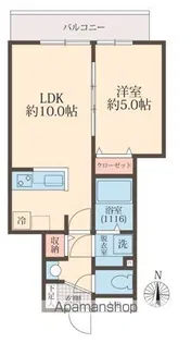 ミリアビタ大森台Ⅱ【1階】の間取り