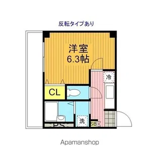 アンプルール フェール 川口Ⅱ【2階】の間取り