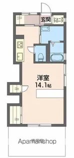 シャトレオーズ舞阪【1階】の間取り