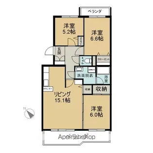 BETTER Я 01【1階】の間取り