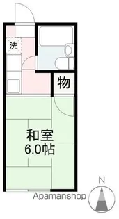 オリーブハイツ【201号室】の間取り