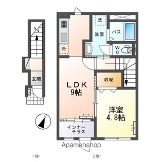 プレミアスⅡ【2階】の間取り