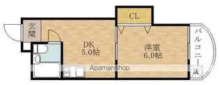 マキシマレジデンス伊藤【5階】の間取り