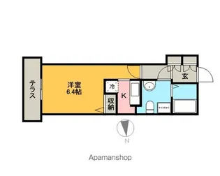 BRANCHE鷺ノ宮【1階】の間取り