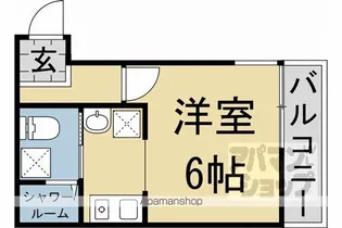 レジデンスYOHEI【402号室】の間取り