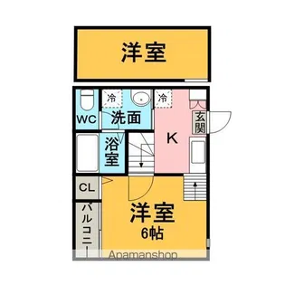 N・E・O stage千代【2階】の間取り