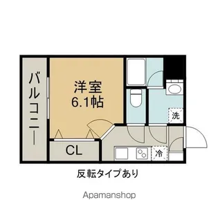 愛知県名古屋市昭和区吹上町1丁目【マンション】の間取り