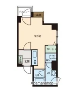 フローレンス北大前【5階】の間取り