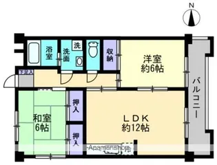 コーポニューデリ【3階】の間取り