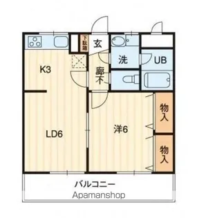 コンフォルト桜町【1階】の間取り