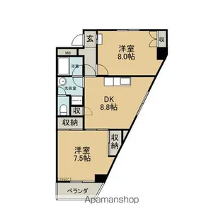 ルラージュ【3階】の間取り